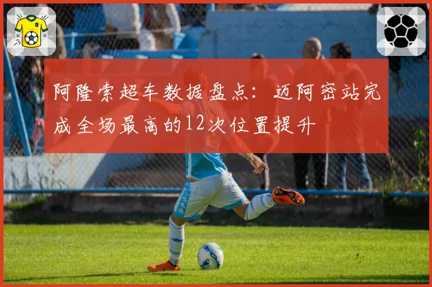 阿隆索超车数据盘点:迈阿密站完成全场最高的12次位置提升